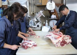 精肉作業