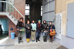 精肉店撮影記念写真