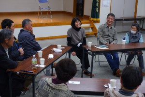 上映後談笑_石井と纐纈